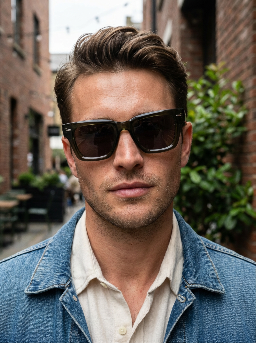 Knox – Bold Square Wayfarer Sunglasses | Bolero Eyewear